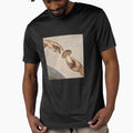 The Creation of Porcini, Mushroom Art Parody T-Shirt by wildlifethings