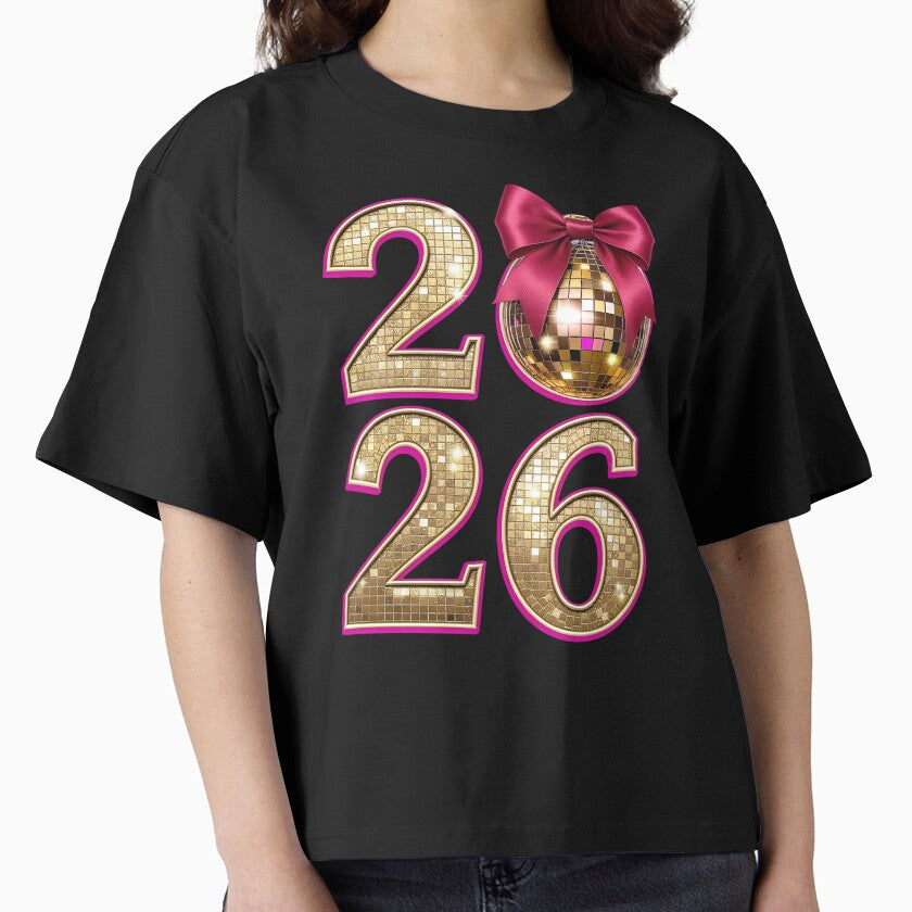 2026 Disco Ball New Year Design by PrintandJoy