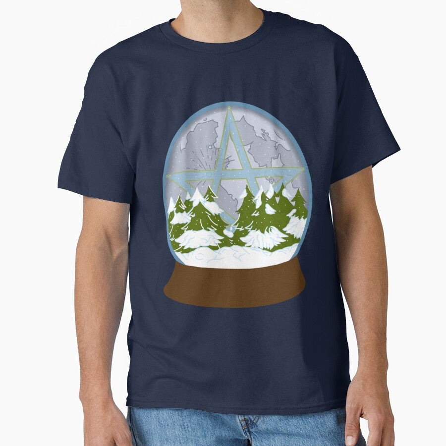 Yule Snow Globe by IslaImages