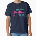Happy New Year 2022 Snowflakes Disco Colors by trendingatees
