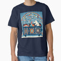 Polar Bear Dumpster Festive Fun - Scandinavian Folk Art by heidiannemorris © by FOLK ART FUSION