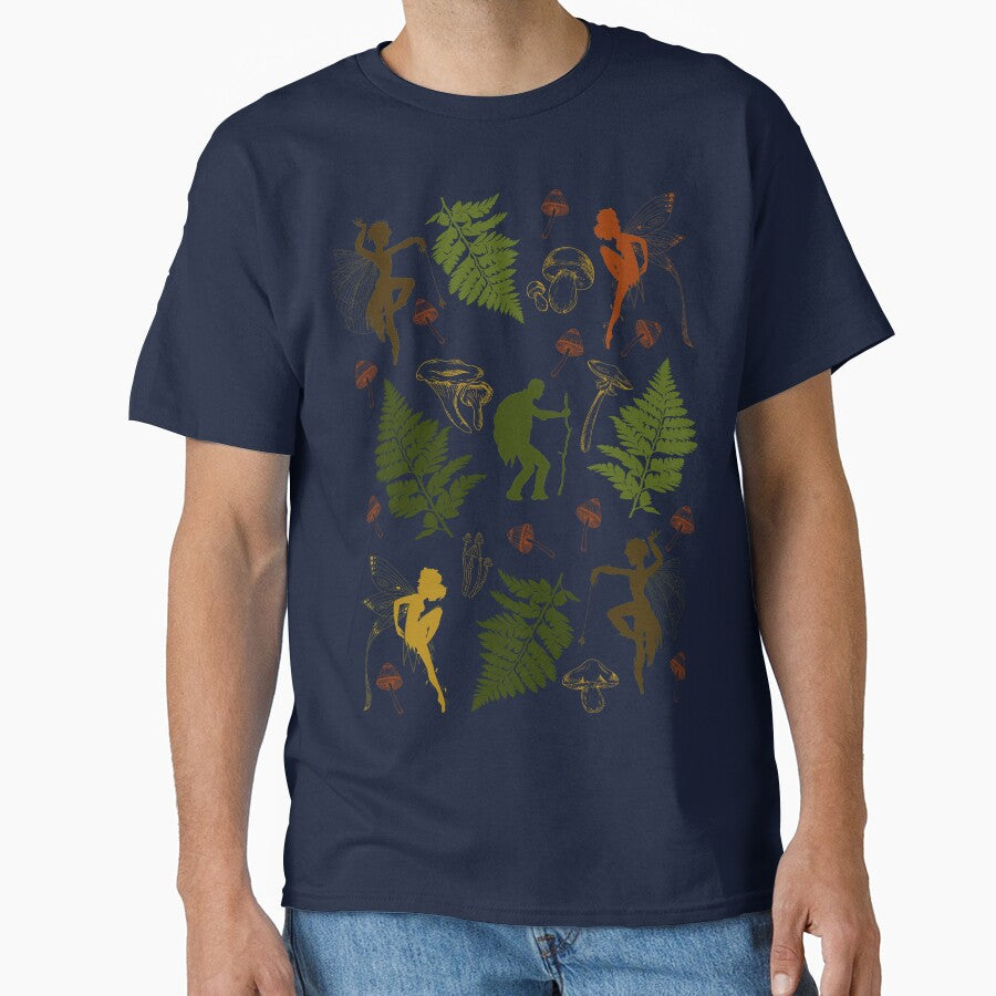 Forest Floor Fairy Print, color by brokewench13