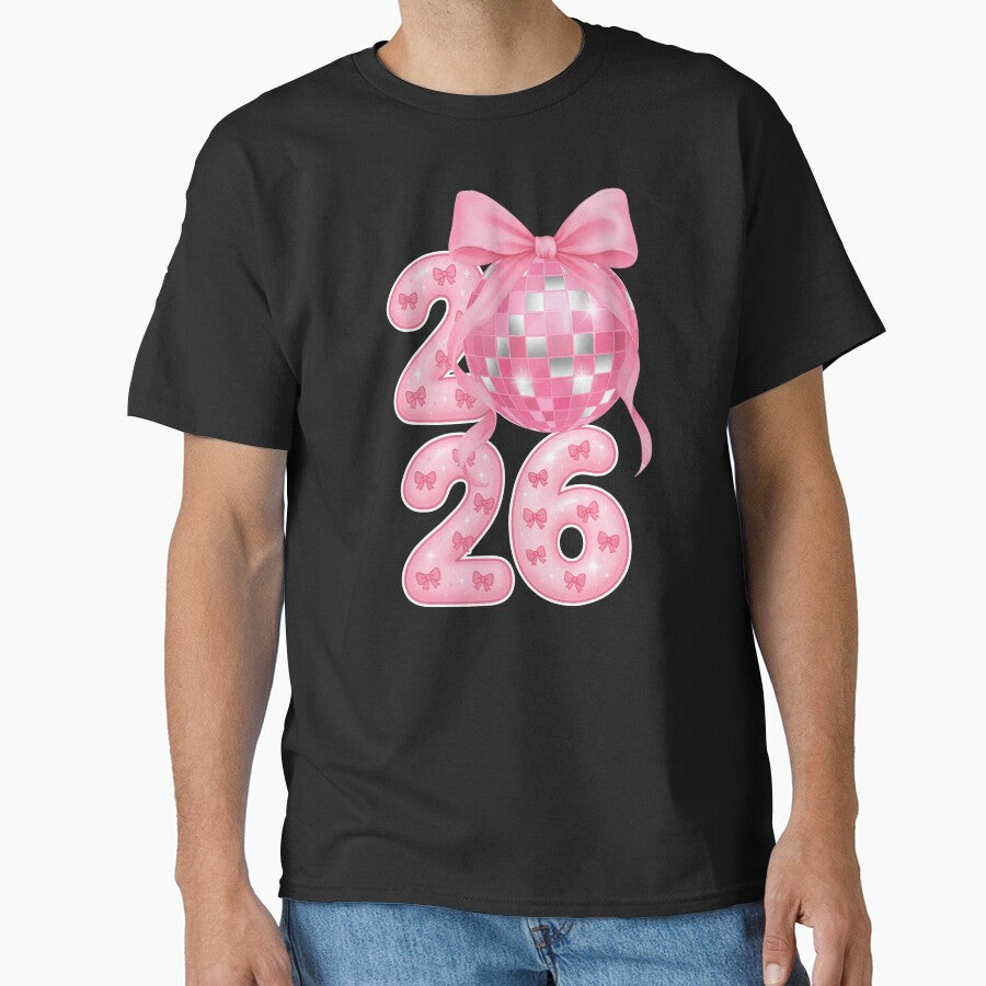 Pink Coquette Disco Ball 2026 Design by Alexisdesignco