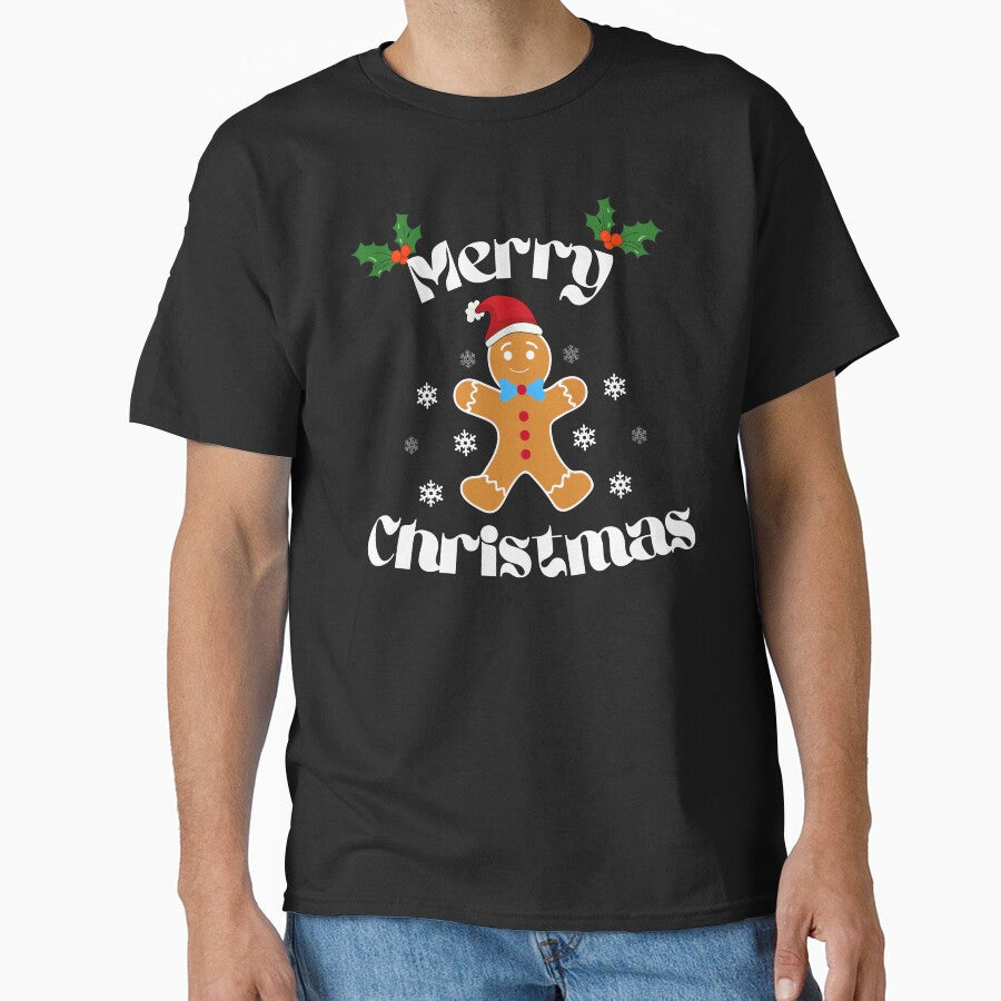 Gingerbread Man Christmas, Merry Christmas Happy Gingerbread Santa Claus, This is my Christmas pajama Shirt Funny Gingerbread man Cookie by Dabbing Turtle Designs