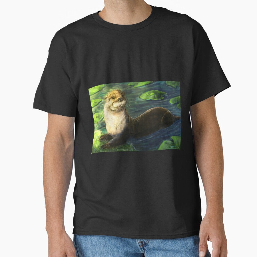 Daisy the River Otter by alandodrawing