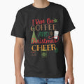 I Run On Coffee and Christmas Cheer Funny Holiday Graphic design by tronictees