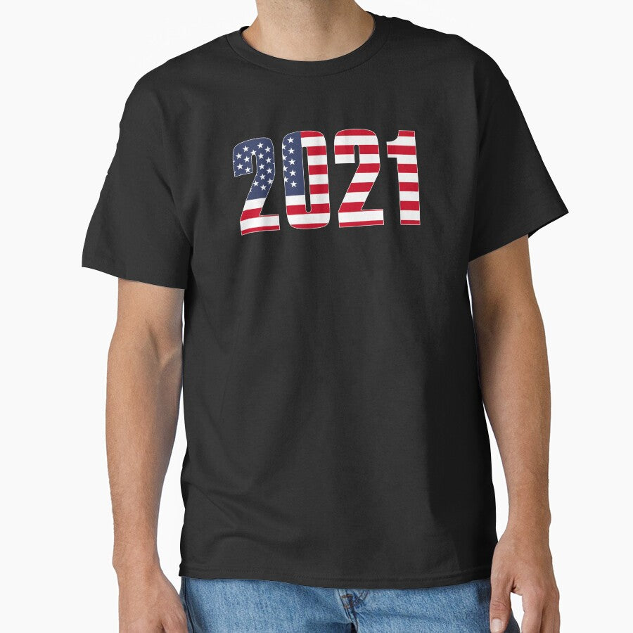 2021 Funny New Years Veteran Soldier USA Flag Gift by haselshirt