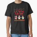Too Late To Be Good Funny Christmas Penguin Holiday Design by SpiritWestDesig