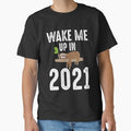 Funny sloth won't wake me until 2021 by ElBeDesigns