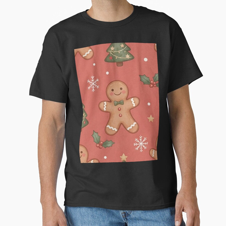 Gingerbread Man and Christmas Tree Pattern by SassyArtistry