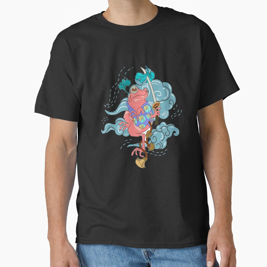 samurai frog - aesthetic by hedoniism-shop