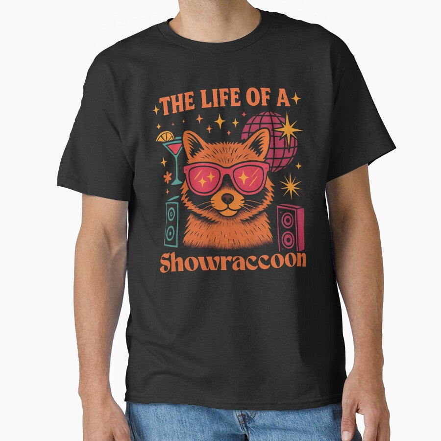 The Life of a Showraccoon Cute Party Girl Sunglasses y2k by love3617