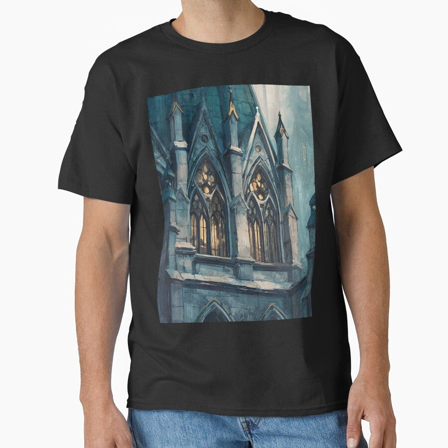Classic Dark Academia Gothic Architecture by bapupa