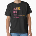 Fishing Girl Definition in Watercolor by XCIV