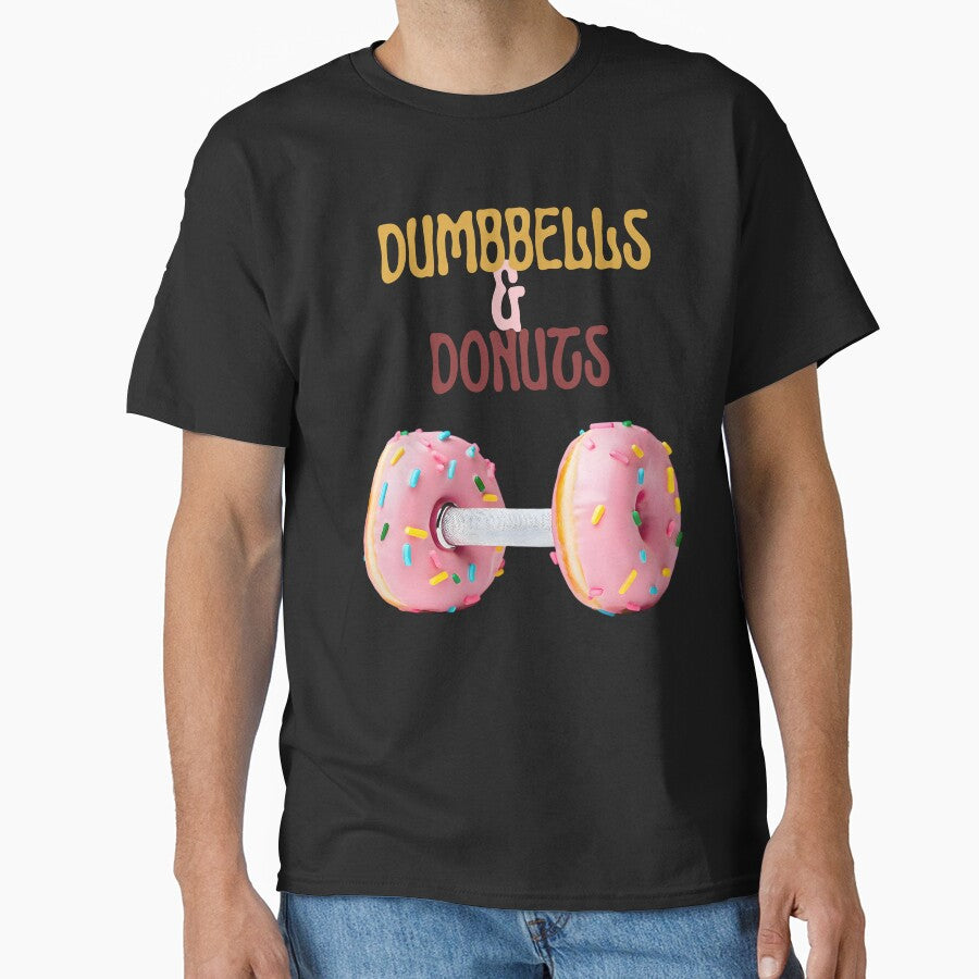Sweet Gains: Dumbbells & Donuts by BoldPowStudio