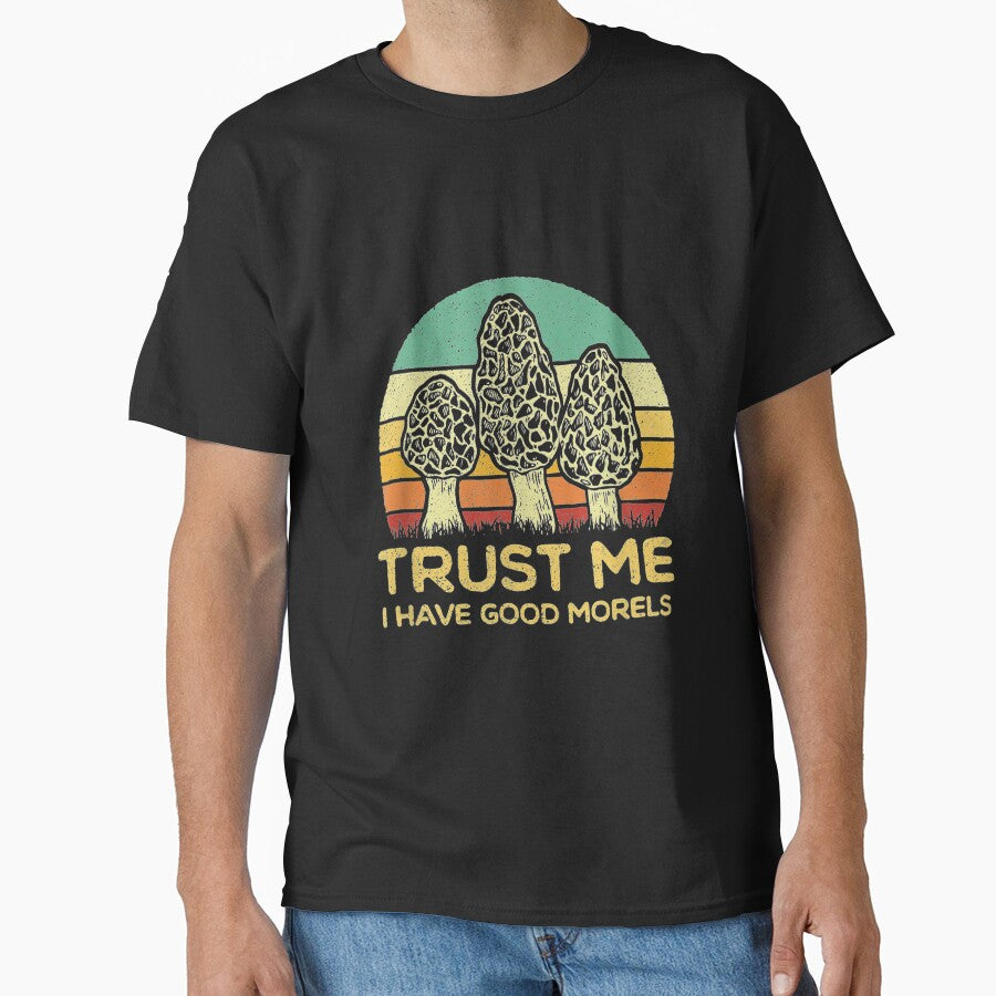 Morel Mushroom Shirt Foraging Hunters by DonVTV