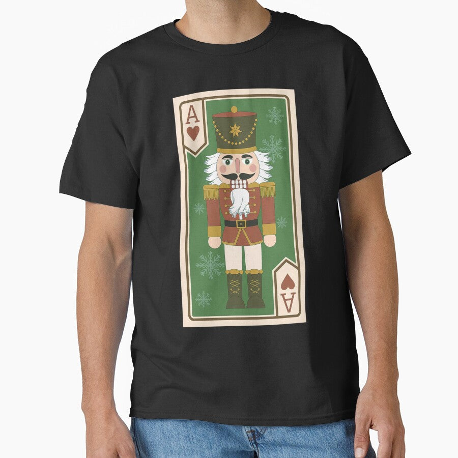 Nutcracker Holiday Christmas Festive Desig, Playing Card Style by Mirabilum