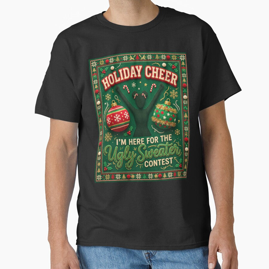 Holiday Cheer Contest Ugly Sweater Festive Party Spirit by NADIASHOP86