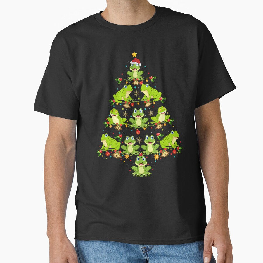 Frog Christmas Tree 	 Funny Christmas Frog by baltrahegazys