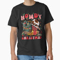 Howdy Christmas Rodeo Western Country Cow	 Cow	 Boot by ahhlaistuetzl