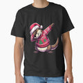 Dabbing Otter with Santa Hat by HeadTurningArt