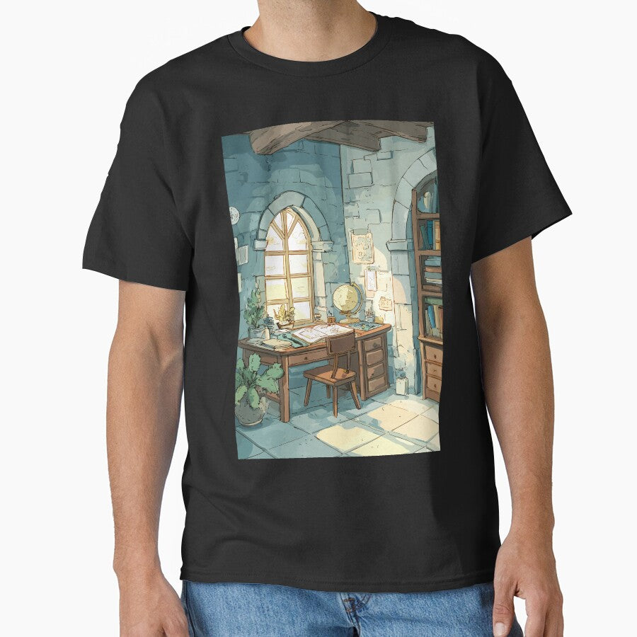 Classical Architecture Academic Settings - Light Academia Aesthetic Art by bapupa