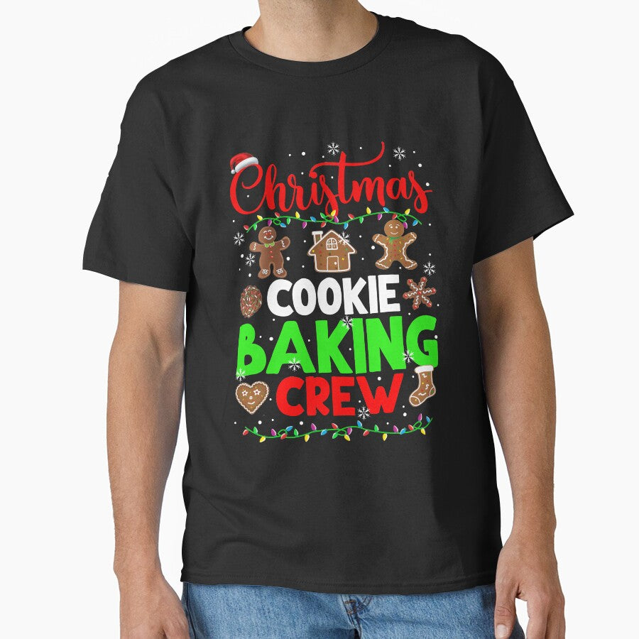 Christmas Cookies Shirt Christmas Baking Crew Funny Christmas Cookies Santa Lover Gifts by PatickCa