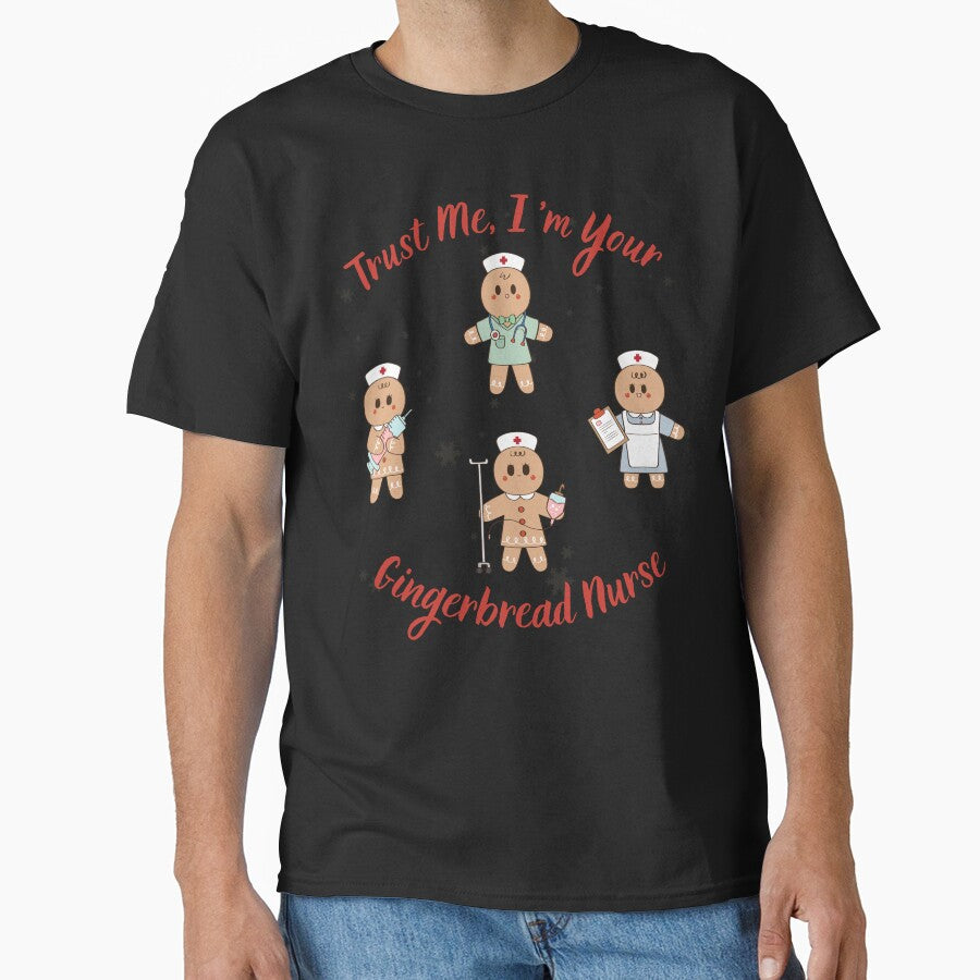 Trust Me I Am Your Gingerbread - cute Christmas Nurse Gift by MegiSmile