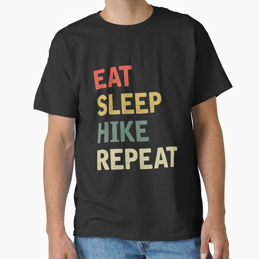 Eat Sleep Hike Repeat-retro by iskapa