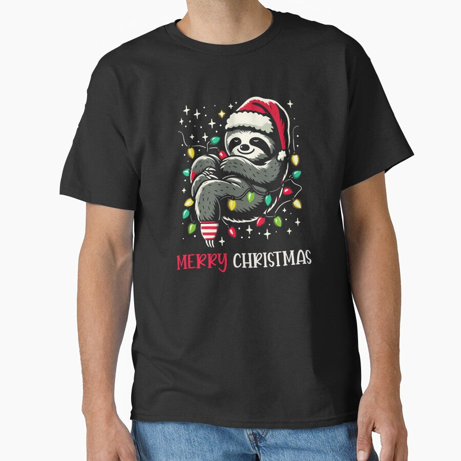 Xmas Sloth Festive Santa by Blok45