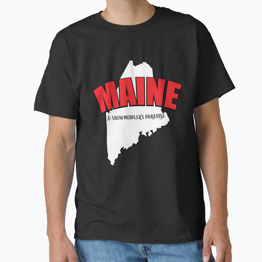 Maine Snowmobiler's Paradise by ManiacMoose