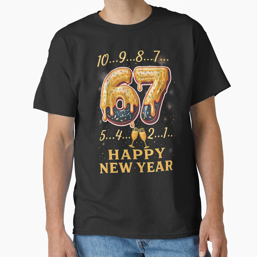 67 Happy New Year Six Seven Funny Countdown 2026 Brainrot by ChantelNicole
