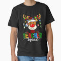 Christmas Teacher Squad Reindeer Buffalo Plaid Teacher Xmas by PaytenWillis