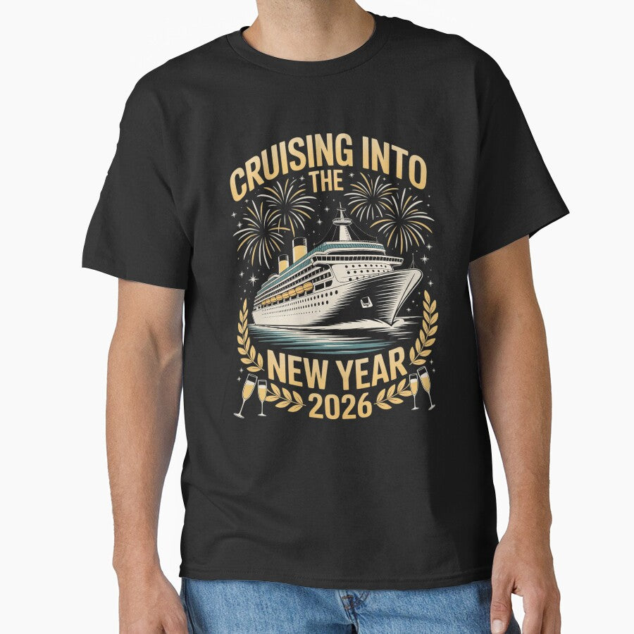 Cruising Into The New Year 2026 Happy New Year 2026 by FranzFriesen