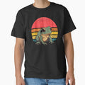 Frog Vintage Retro Sunset by rafaeltto
