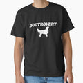 Funny Dogtrovert Golden Retriever Introvert Dog Gift by HUBERitC-oCYCN