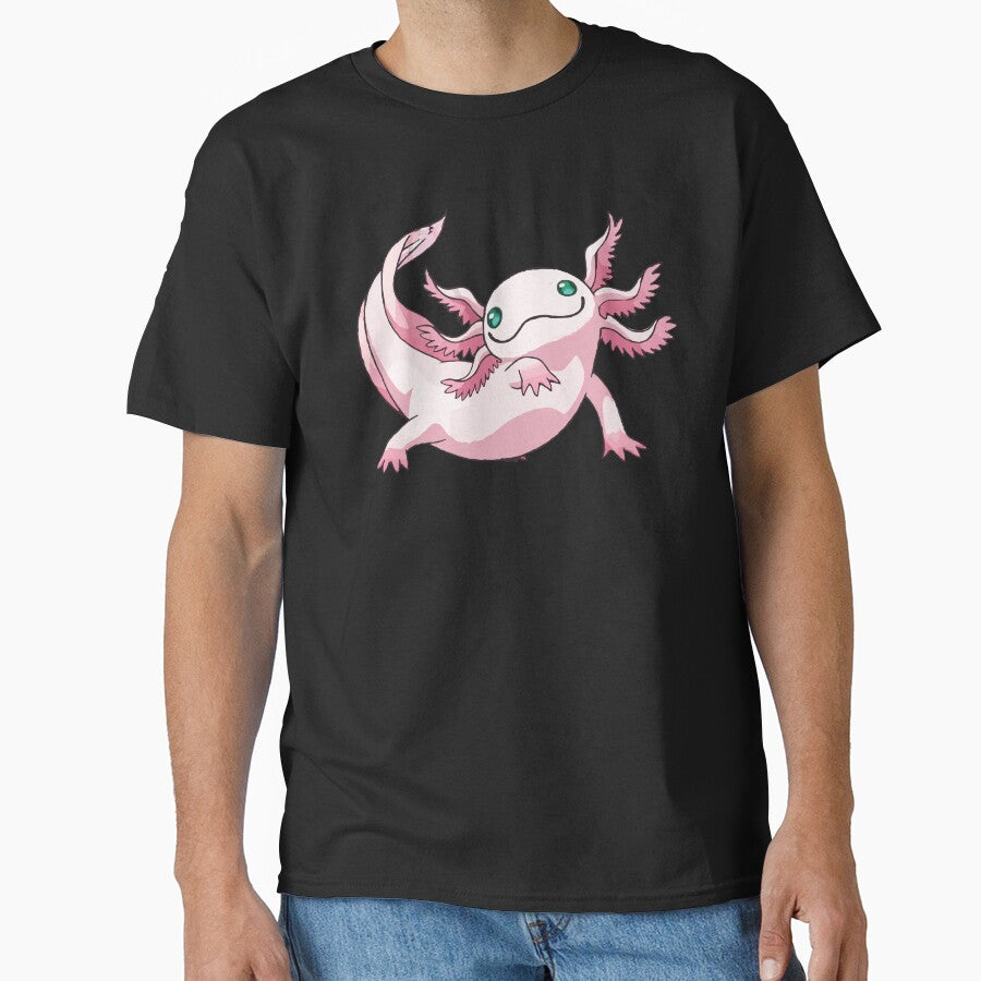 Pink Axolotl by JamesCMarshall