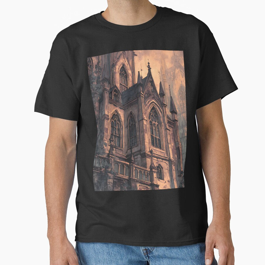 Haunted Dark Academia Gothic Architecture by bapupa