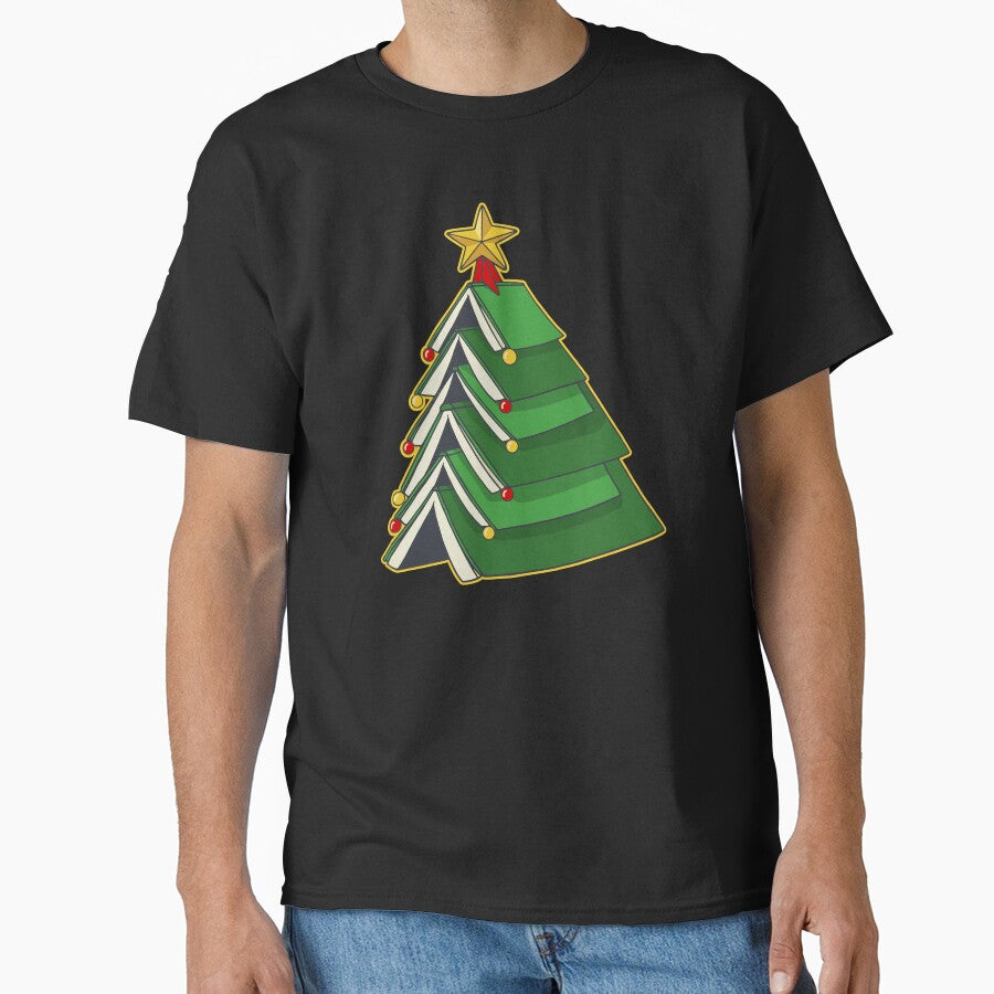 Bookish Christmas Tree IV by Lemon Pepper