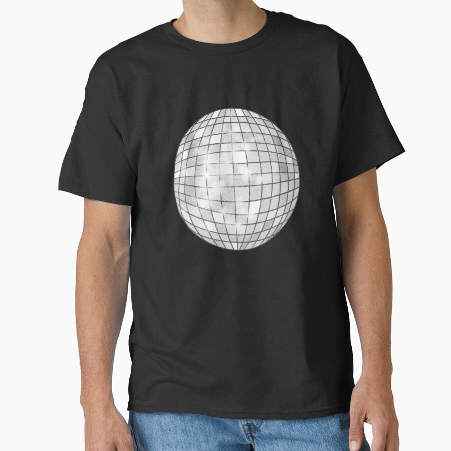 Silver Disco Ball by Julie Erin Designs