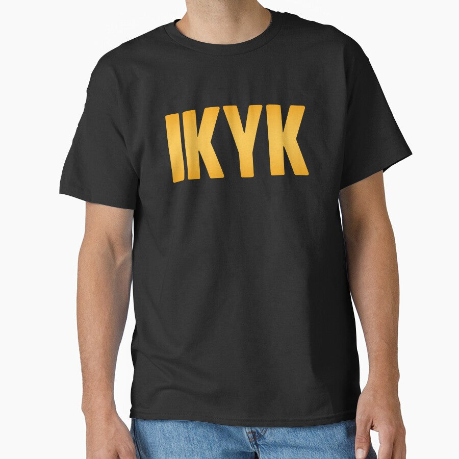 IKYK - I know you know in Yellow by Memes N Lore