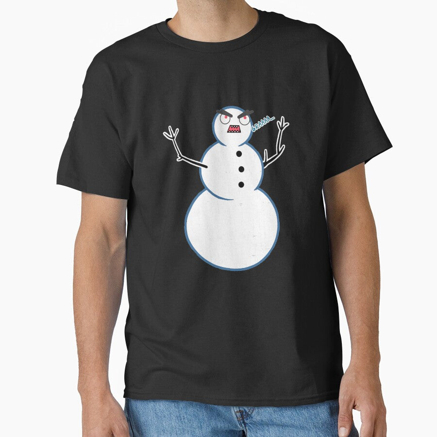 Angry Snowman by SoldMescaline