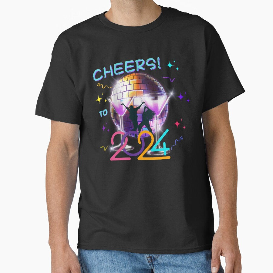 Cheers To 2024 Retro by Lovemountain