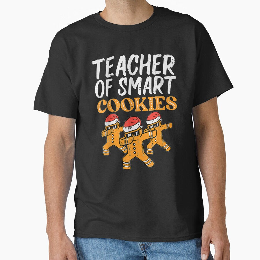 Teacher Of Smart Cookies Funny Teacher Christmas Xmas by theDlab