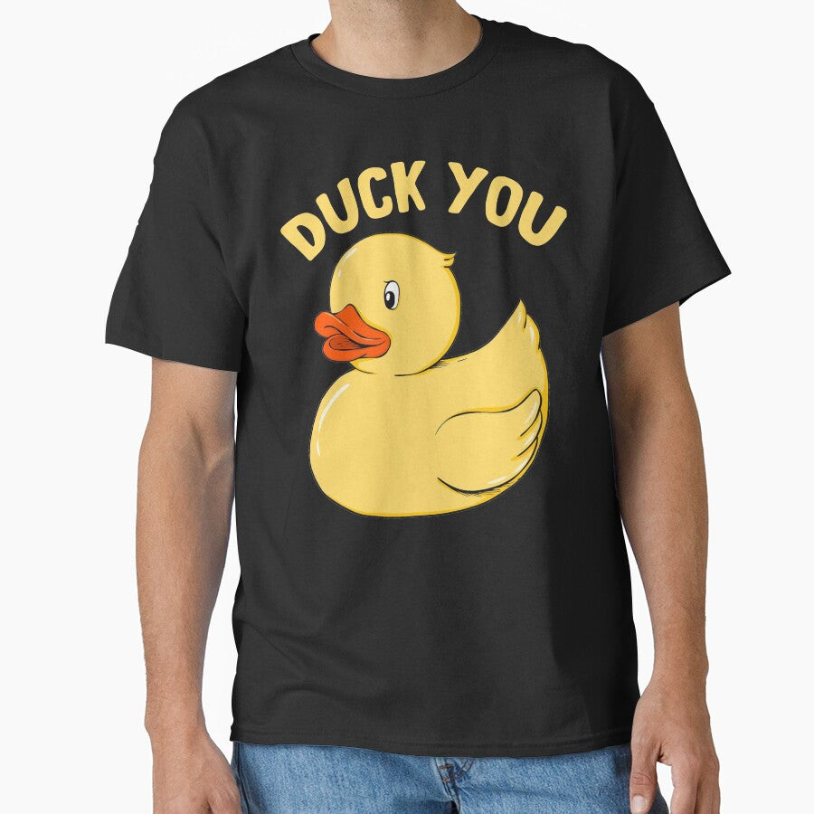 Duck You - Funny Duck Lover Pun by BobbieLane
