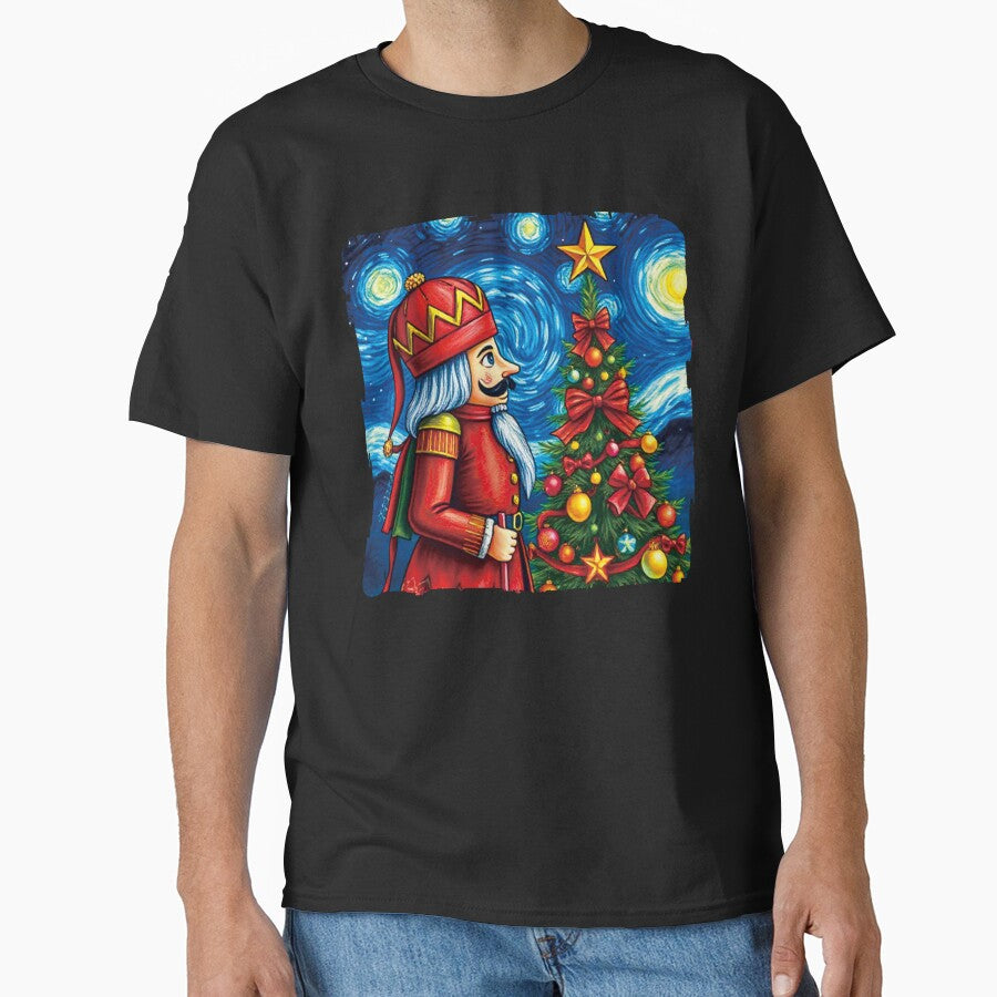 Christmas Nutcracker In Starry Night. #2 by EunsooLee