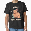 Sending Capybara Love: Happy Valentines Day by EmeraldeaArt