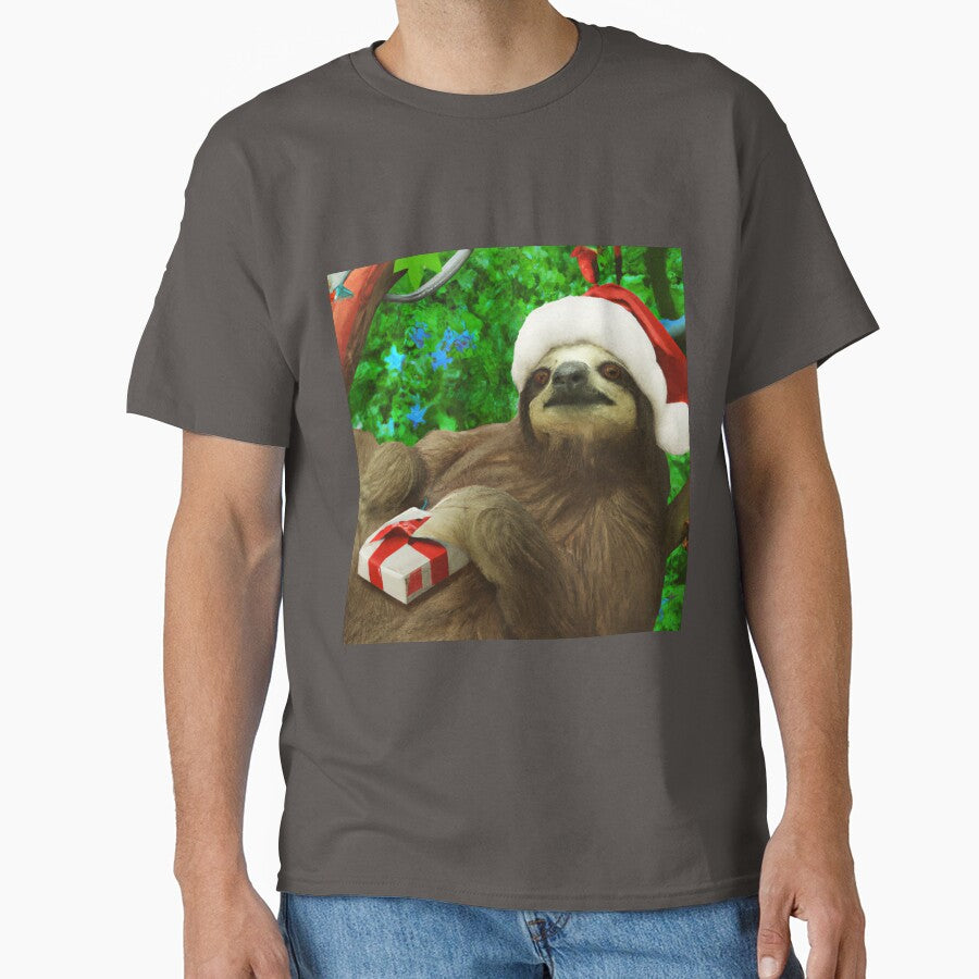 Christmas Sloth by fatbanana