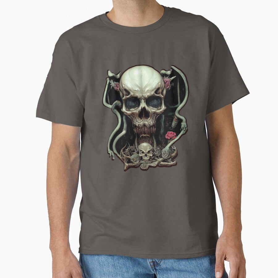 Goblincore Skull by Weird-Momma
