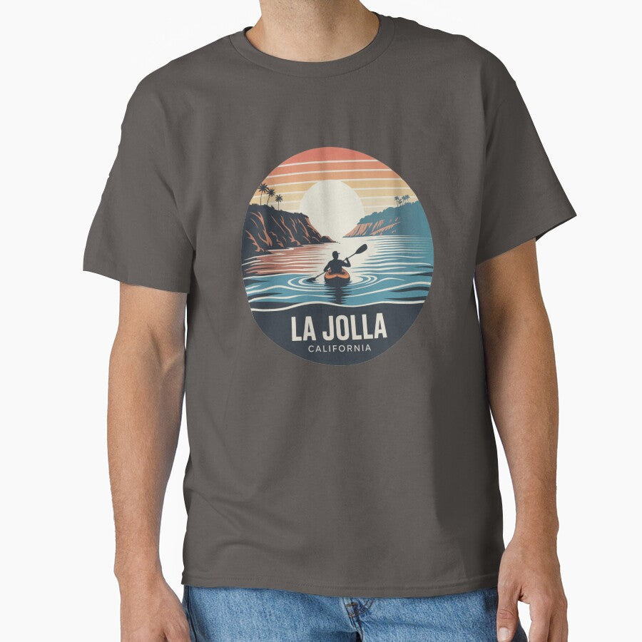 La Jolla California: Kayak Sunset by CircinusStore
